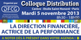 Colloque Distribution DFCG - Paris, le 5 novembre